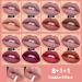 Skynest 8Pcs Matte Lipstick and Lip Liner Pens + 2Pcs Lip Oil Set - Waterproof, High Pigmented Lip Gloss Makeup Gift Set - Buy Online on GoSupps.com
