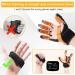 EMFOCU Stroke Hemiplegia Patient Finger and Hand Function Rehabilitation Trainer Robot Rehab Gloves Left Recovery Exercise Equipment Device orthosis Left Hand-M-Orange - Buy Online on GoSupps.com