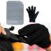 Travel Pad for Hair Tools - Heat-Resistant Counter Protection for Curling Irons & Straighteners | Includes Glove | Lessmon Gray 22.9x16.5cm - Buy Online on GoSupps.com