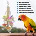 BrilliantDay 8-Piece Parrot Toys Set - Wooden Swing Seat & Platform for Parrots Love Birds & Nymphensittisch - Perfect Bird Enrichment - Buy Online on GoSupps.com