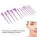 12 Piece Makeup Brush Set | Soft Dense Hair Brushes for Foundation Powder & Eyeshadow | International Shipping Available - Buy Online on GoSupps.com