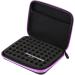 Hztyyier Essential Oils Storage Bag - Durable 63-Compartment Portable Box for Home & Travel (Purple) | Shop Internationally - Buy Online on GoSupps.com