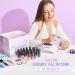 Gellen Gel Nail Polish Kit with UV Light, Nail Drill & 24 Colors Christmas Gel Polish - 72W Nail Dryer & Professional Nail Art Decorations - Manicure Tools for Home/Salon DIY Set - Buy Online on GoSupps.com