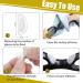 24 Pairs Adhesive Eye Glasses Nose Pads  D Shape Stick on Anti-Slip Soft Silicone  Adhesive Nose Pads Glasses Nose Pad for Glasses  Eyeglasses and Sunglasses Transparent - Buy Online on GoSupps.com