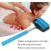 T-Shaped Massage Scooters Manual Body Rollers for Muscle Relief | Deep Tissue Trigger Point Massager Sky Blue - Buy Online on GoSupps.com
