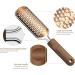Pedicure Foot File Large Metal Surface Tool Foot Scraper Stainless Steel Pedicure Heel Foot Planer Shower for Crusty Calluses Remover Suitable - Buy Online on GoSupps.com