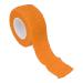 Self Adhesive Bandage Wrap 10 Rolls Self Adhesive Bandage Wrap Compression Prevent Calluses Elastic Fixation Bandage for Stretch Athletic Wrist Ankle 0.98 X 78.74in (Orange)