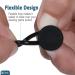 Flexible Button Waist Extenders for Pants (6-Pack Black) - Ideal for Men and Women's Pants, Shorts, Skirts - Jean Extender Button by Comfy Clothiers - Buy Online on GoSupps.com