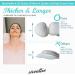 Luxury Non-Slip Bath Pillow for Tub - Extra-Thick Support for Head, Neck, Shoulder, and Back - Soft, Large Comfort Cushion for Relaxation - 3D Mesh Material - 1 Pack - Buy Online on GoSupps.com