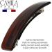 Camila Paris CP1475 French Hair Barrette Clip - No Slip, Durable Styling for Girls & Women | Strong Hold Grip, Rubberized Clasp | Made in France Tortoise Shell - Buy Online on GoSupps.com