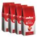 Lavazza 4x Lavazza Caf Grain Qualita Rossa - 1kg