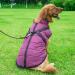Buy Savlot Winter Dog Jacket - Purple Sleeveless Cotton Vest with Chest Strap for XS Dogs | Warm Pet Sweater & Skiing Costume - Buy Online on GoSupps.com