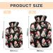 Christmas Dog Hot Water Bottle | 1L Heat Bottle for Pain Relief | Hand & Foot Warmer | Bed Warmers for Headaches & Back Pain - Buy Online on GoSupps.com
