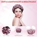 POPCHOSE Large Waterproof Shower Cap for Women - Stylish Satin Hair Bonnet for Long Hair - Buy Online on GoSupps.com