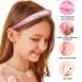 Vodolo Glitter Headband for Girls - 6 PCS Sparkly Kids Headbands for Ages 4-12 - Cute Little Girl Hair Accessories (Stars&Butterfly) - Buy Online on GoSupps.com