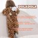 Doladola Unisex Baby Hooded Leopard Romper - 18-24 Months | Toddler's Cartoon Animal Jumpsuit for Infants - Buy Online on GoSupps.com