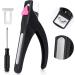 AORAEM Adjustable Nail Clippers & File - False Nail Cutter Tool for Extensions - Home DIY Black - Buy Online on GoSupps.com
