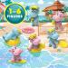 Inkee Fun Beach - 3 MultiPack Bathing Bombs for Kids with Hippo Figures | Watermelon & Mango Butter Surprise Bathing Balls - Buy Online on GoSupps.com