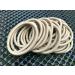 WROLY 4mm Elastic Hair Bands for Women and Girls - Beige 50-Pcs - Buy Online on GoSupps.com