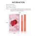 6Pcs HANDAIYAN Rotating Matte Lip Crayon Set B with Built-In Sharpener - Buy Online on GoSupps.com