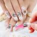 12 Pcs Rhinestone Picker Wax Replacement Tips for Nail Dotting Pen - Pink - Buy Online on GoSupps.com