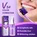 Purple Teeth Whitening Toothpaste | V34 Color Corrector Serum for White Teeth & Stain Removal | Glowing Smile Solution - Buy Online on GoSupps.com