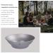 Boundless Voyage Titanium Dish Plate with Mesh Bag - Outdoor Dishware and Utensils Mess Kit - Single-Walled Bowl for Camping and Hiking - Buy Online on GoSupps.com