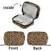 Kigai Leopard Pill Case - Portable Weekly Organizer for Vitamins & Medications | Travel-Friendly Zipper Pill Box - 4.6"x3.14"x1.88" | International Shipping Available - Buy Online on GoSupps.com