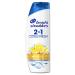 head&shoulders 2in1 citrus fresh anti-dandruff shampoo 270ml - pack of 6