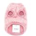 Zunea Fleece Winter Jacket for Small Dogs - Warm & Cozy Coat for Chihuahua & Cats - Soft Fuzzy Puppy Clothing with D-Ring - Pink XXL Rose - Buy Online on GoSupps.com