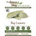 The Spice Way Bay Leaves - 0.75 oz | Premium Whole Bay Leaf for Soups, Stews, and Vegetables - Buy Online on GoSupps.com