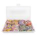 BANGSUN Nail Art Slices Assorted Patterns Cute Designs Colorful Slices for Nail Art Decorations 8000pcs