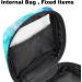 Men's & Women's Zippered Menstruation Pad Bag - Stylish Tampon & Napkin Storage for Girls | Turtle Swimming Design - Buy Online on GoSupps.com