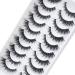 3D False Eyelashes - Handmade Natural Look Fluffy Strip Lashes | Multipack of 10 Pairs (Hyal09W) - Shop Internationally - Buy Online on GoSupps.com