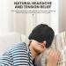 Wearable Gel Ice Headache Relief Headband - Long-Lasting Cooling Therapy for Migraine & Tension Relief - Black - Buy Online on GoSupps.com