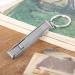 Stainless Steel Ultra-Thin Foldable Hand Toe Nail Clippers Cutter with Keychain Cutter Trimmer Silver Tool Key Ring Durable and Deft - Buy Online on GoSupps.com