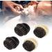 Ankroyu 3-Part Knuckle Beard Brush - Soft Hair Shaving Brush with Ring Handle for Men | Ideal Hairdressing Tool for Salons - Buy Online on GoSupps.com