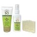 Bath & Body Works Waikiki Beach Coconut SPF 50 Sunscreen Spray and Lotion Bundle Travel Size with a Natural Oats Sample Soap