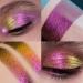 WONDER Multichrome Chameleon Metallic Purple Pink Eye Shadow - High Pigmented Waterproof Glitter Shimmer Duochrome Eye Gloss Makeup - Buy Online on GoSupps.com