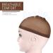 LUNROUG Dark Brown Wig Caps 24pcs - Stretchy Nylon Stocking Caps for Women and Men - Buy Online on GoSupps.com