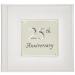 Joe Davies 25th Wedding Anniversary Deluxe Photo Album, White, Size 6x4"
