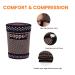 Bicep Compression Sleeve for Pain Relief | Upper Arm Compression Sleeve & Tendonitis Brace | Triceps Support for Men & Women (Gold Medium - Buy Online on GoSupps.com