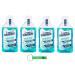 4x Pasta del Capitano Collutorio Antiplacca - Anti-Plaque Mouthwash Oral Hygiene 400ml + Beni Culinari Free Keychain