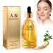 Anti Rides Puissant Immediat 100ML Serum Visage de Ginseng Huile Visage Serum Hydratant Visage Serum Anti Rides Ginseng Polypeptide Anti-ageing Essence S rum S rum Raffermissant au Ginseng JHY