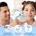 Electric Ear Wax Removal Kit with 5 LED Lights - Ear Cleaning System for Adults & Kids - 4 Pressure Modes - Includes 20 Earplugs - Blue - Buy Online on GoSupps.com