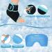 Maginno Ankle Ice Pack Wrap - Reusable Hot Cold Compression Therapy for Sports Injury, Achilles Tendonitis, Sprains, Plantar Fasciitis - Ankle Brace Gel Pack - Buy Online on GoSupps.com