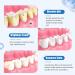 Non-Sensitive Strong Teeth Whitening Strips - Professional Home Whitener for Coffee, Tea, Smoking & Wine Stains - 7 Pouches, 14PCS - Buy Online on GoSupps.com