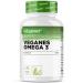 Omega 3 Vegan - Premium: life's OMEGA with DHA & EPA Algae Oil in the form of triglycerides - Low in harmful substances - Extra high dosage - 90 capsules