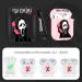 HooYiiok Scream Ghost Airpods Case 2nd Gen- Funny Horror Cover with Keychain (Black) - Buy Online on GoSupps.com