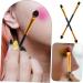 Housoutil 30pcs Makeup Eyeshadow Disposable Women Makeup Brush Set Eye Shadow Stick Face - Buy Online on GoSupps.com